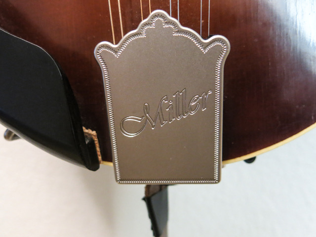 Miller F model mandolin